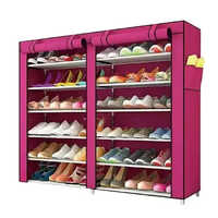 Machine Made 10 Tier Shelf Amazing Plastic Shoe Rack