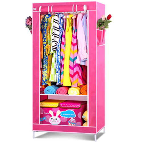 Machine Made Foldable Diy Non Woven Fabric Portable Canvas Storage Closet