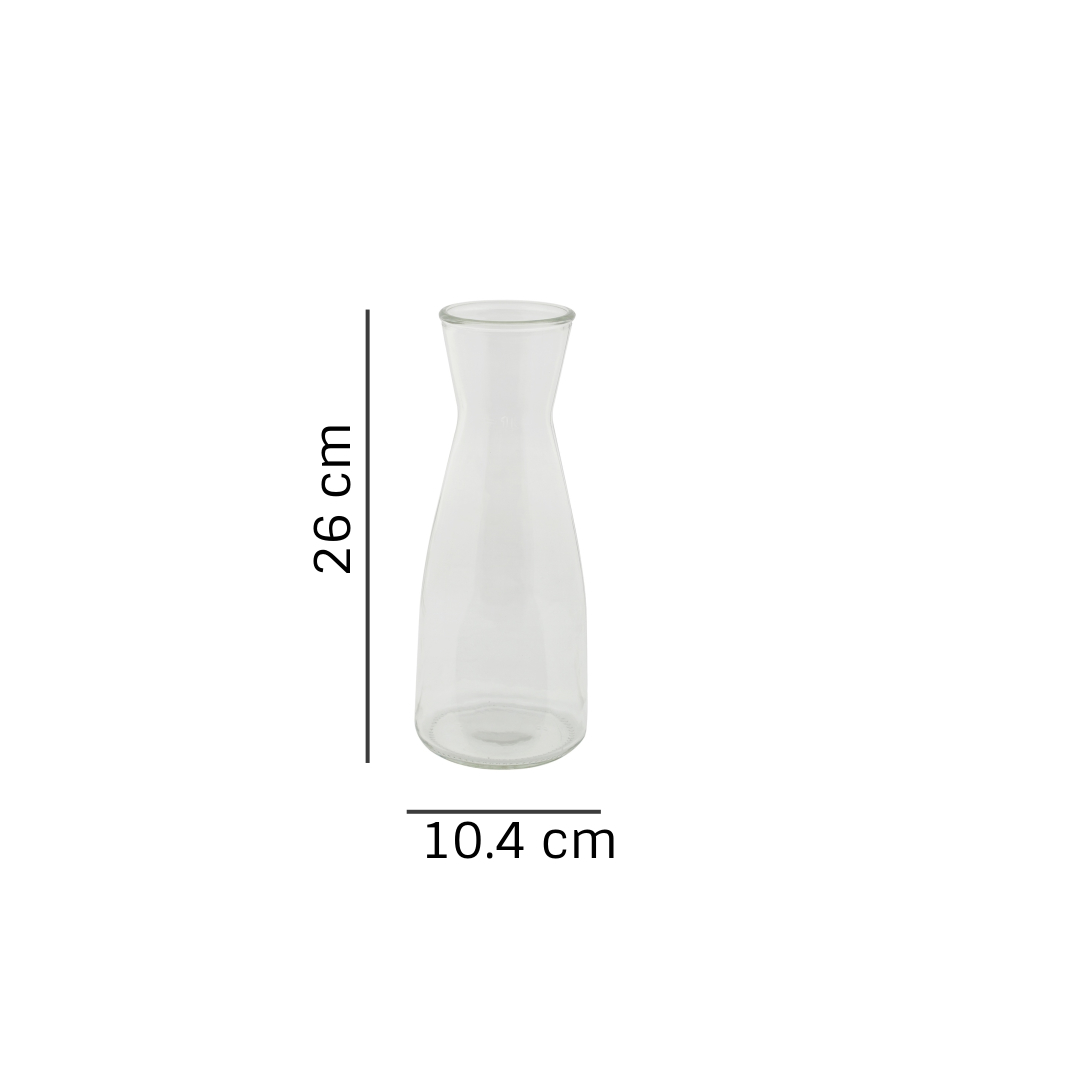 ass Ossa Bar  Juice Water Decanter Glass 1 Litre 1000ml Transparent
