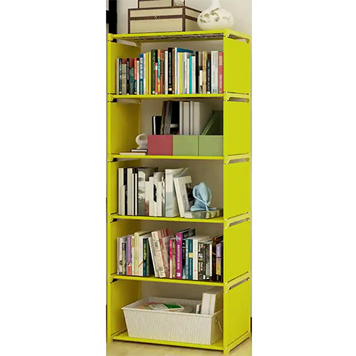 4 Layers With Brake Wheel High Bearing Capacity Shelving Rack No Assembly Required