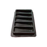 Rectangular PET Cosmetics Blister Tray