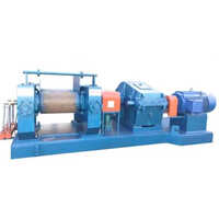 Automatic Double Bull Gear Rubber Cracker Mill Machine