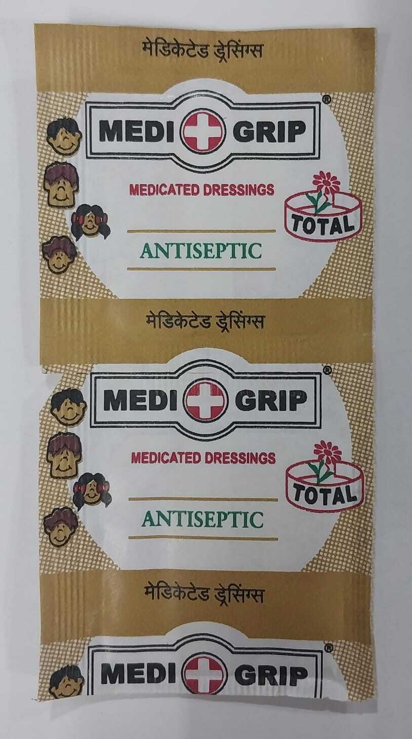 ADHESIVE BANDAGE ANTICEPTIC MEDICATED DRESSING