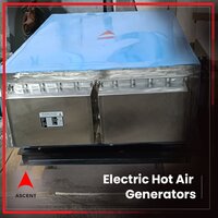 Electric Hot Air Generator - Color: White