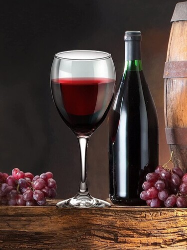 Alexander Superior Red Wine Glass Set Transparent 325 ml Set of 6