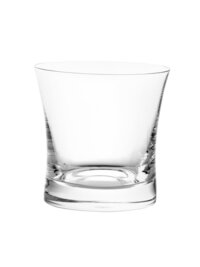 Bohemia Crystal Grace Whiskey Glass Set  280ml  Set of 6 Transparent