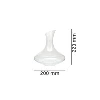 Bohemia Crystal Bar Wine Decanter Glass 1200ml  Crystal Clear