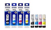 Epson T6641 Black  Ink Bottles