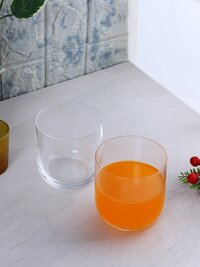 Bohemia Crystal Uma Whiskey Glass Set  330 ML  Set of 6
