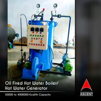Oil Fired Hot Water Boiler 400000 kcalhr