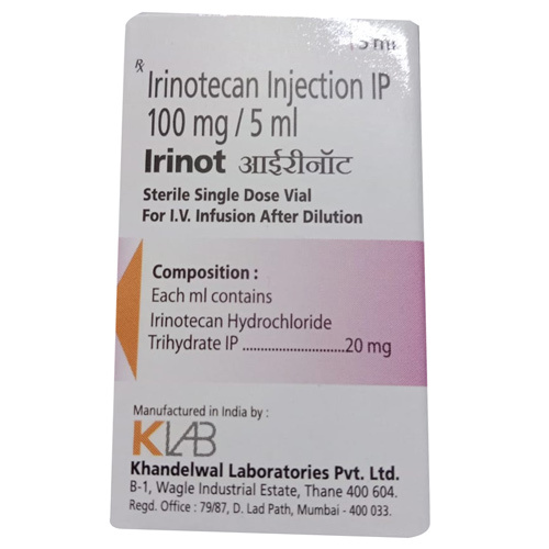 100 mg-5 ml Irinotecan Injection IP