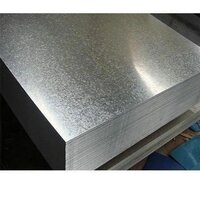 GP Sheet - Galvanized Steel Material, Various Thicknesses & Sizes, Polished Silver Finish | Alloy Composition, Durable for Commercial Use