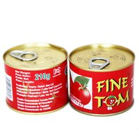 Canned Fine Tom Tomato Paste 210g