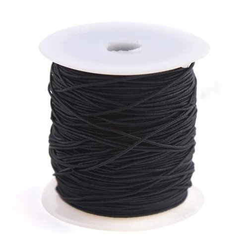 Black Elastic Cord