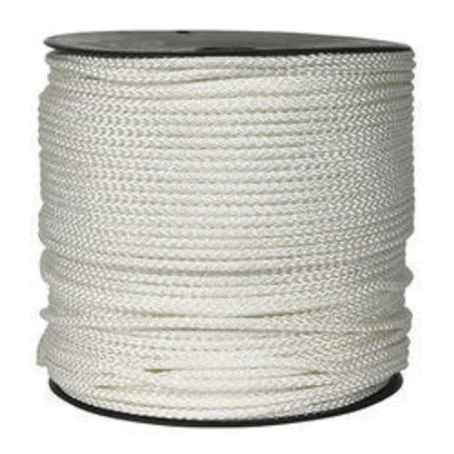 White Polyester Braided Cord