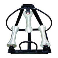 Silver Triple Corner Cable Roller