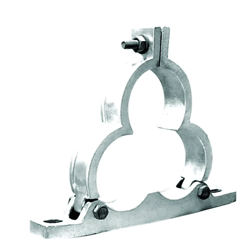 Casted Type Aluminium Trefoil Clamp