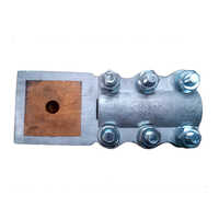 Silver Bimetallic Pad Clamps