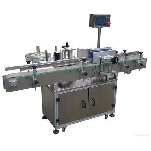 Stainless Steel Bottle Labeling Machine Application: Industrial