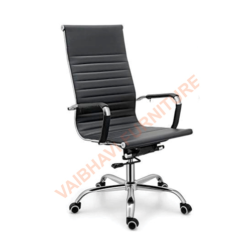 High Back Black Leather Executive Chair