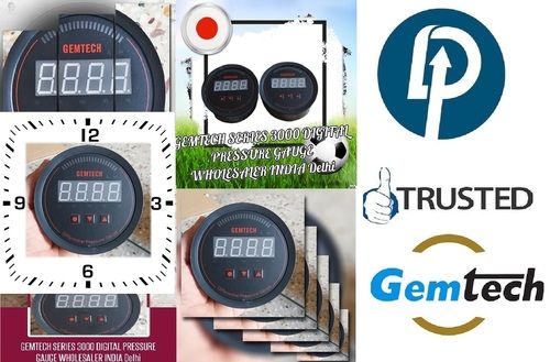 GEMTECH Series 3000 Digital Pressure Gauge with Alarm Range 0 to 250 PASCAL Village Konch Dist Jalaun UP