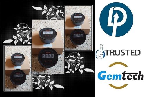 GEMTECH Series 3000 Digital Pressure Gauge with Alarm Range 0 to 125 PASCAL Chiraiyakot Uttar Pradesh India