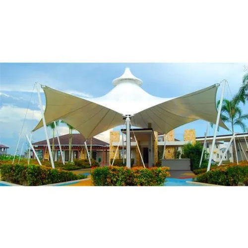 White Tensile Fabric Structure