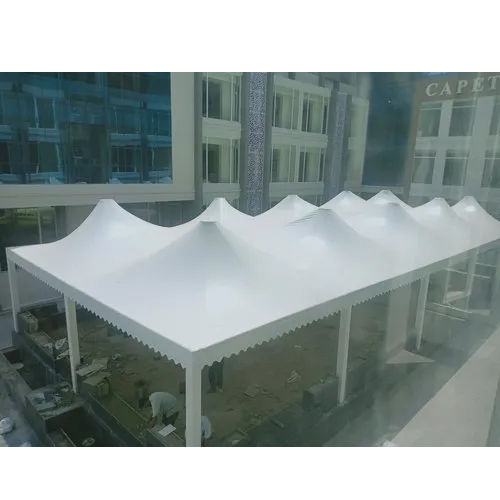 Pvc Coated Fabric Structure - Color: White