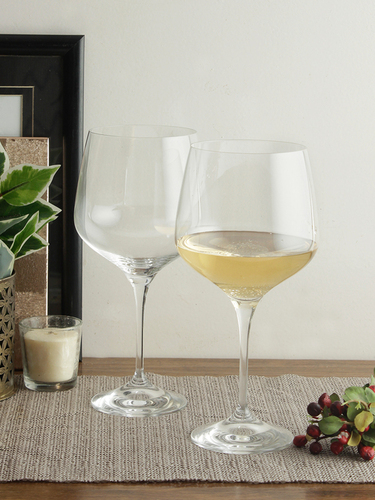 Bohemia Crystal Rebecca Wine Glass Set  820ml  Set of 6  Transparent