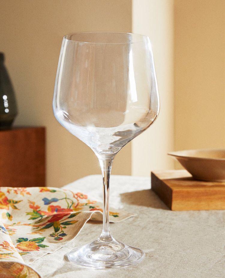 Bohemia Crystal Rebecca Wine Glass Set  820ml  Set of 6  Transparent