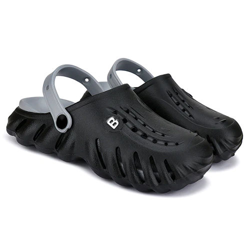 Different Available Men Black Comfortable Stylish Fashionable Clogs