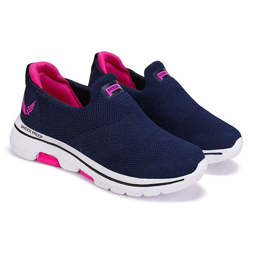 Different Available Ladies Navy Blue Casual Shoes