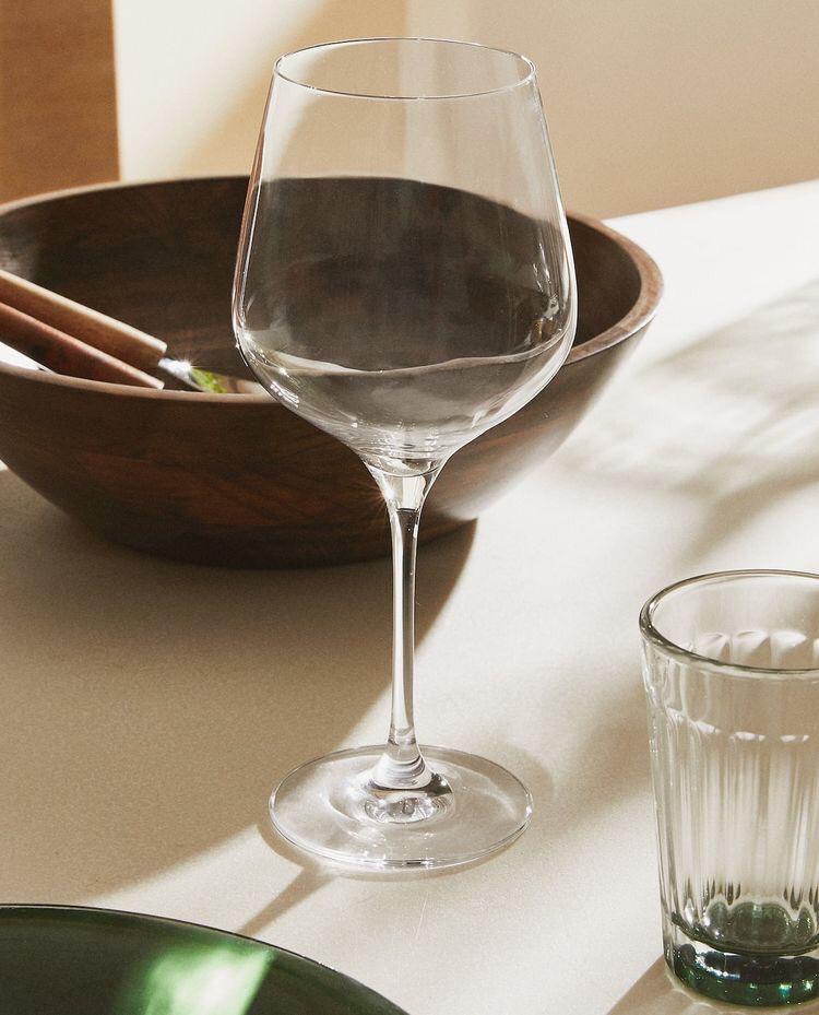 Bohemia Crystal Non Lead Crystal Rebecca Wine Glass 540 ML Set of 6 pcs Transparent  Non Lead Crystal