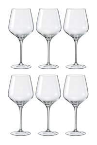 Bohemia Crystal Non Lead Crystal Rebecca Wine Glass 540 ML Set of 6 pcs Transparent  Non Lead Crystal