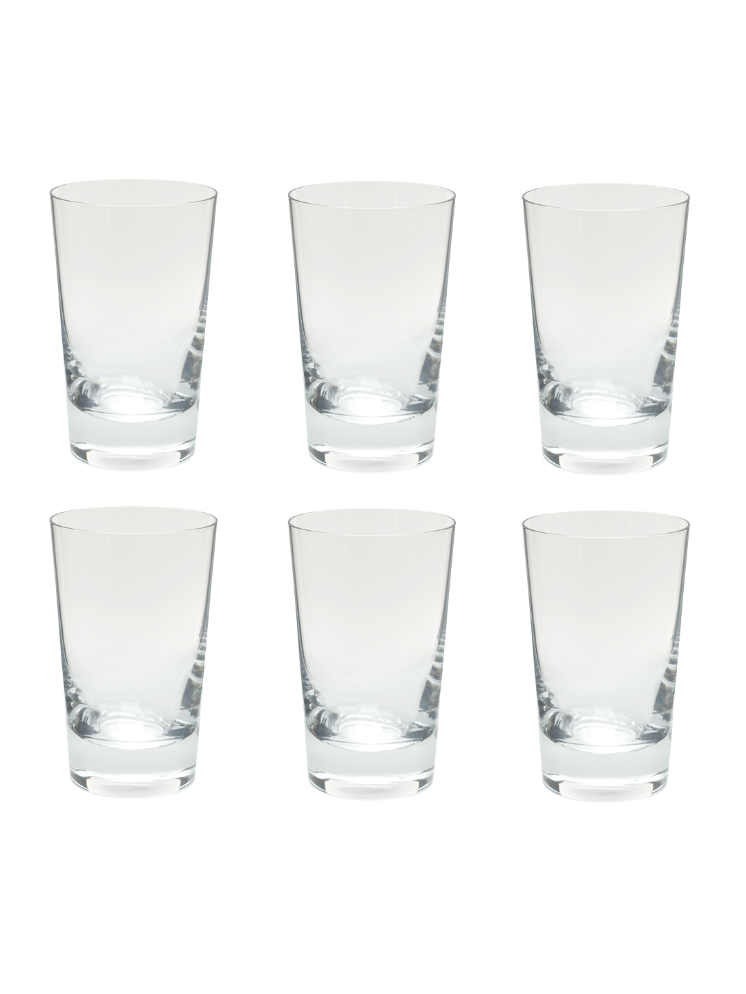 Bohemia Crystal Jive Transparent Non Lead Crystal Water and Juice Glass 250ml Set of 6 Pieces