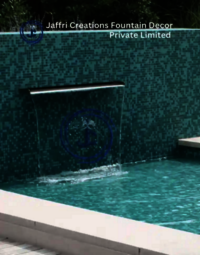 Ceramic Tiles Spillway Water Sheet