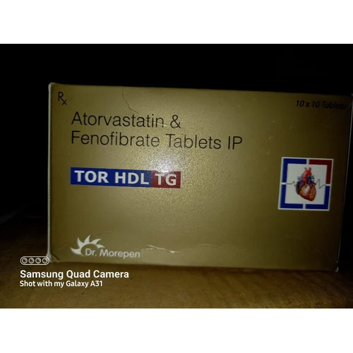 Atorvastatin and fenofibeate