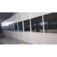 Commercial Aluminium Partition - Color: Silver