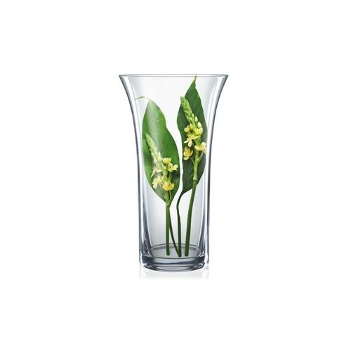 Glass Vase Bohemia Crystal Height 255 MM Set of 1 pcs