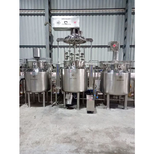 Automatic Cream Mixing Vessel