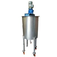 Stainless Steel Liquid Mixing Tank - Color: As Per Availability