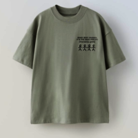 Cotton Unisex Embroidered T Shirts - 100% Combed Cotton, Customized Size, O-neck, All Colors Available, Short Sleeve Style | Skin Friendly, Breathable, Moisture Absorbent