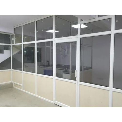 Aluminum And Glass Office Partition Fabrication Services