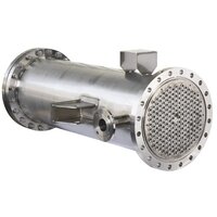 Shell And Tube Heat Exchanger - Customized Size for High-Temperature Use, Durable Design for Industrial Applications