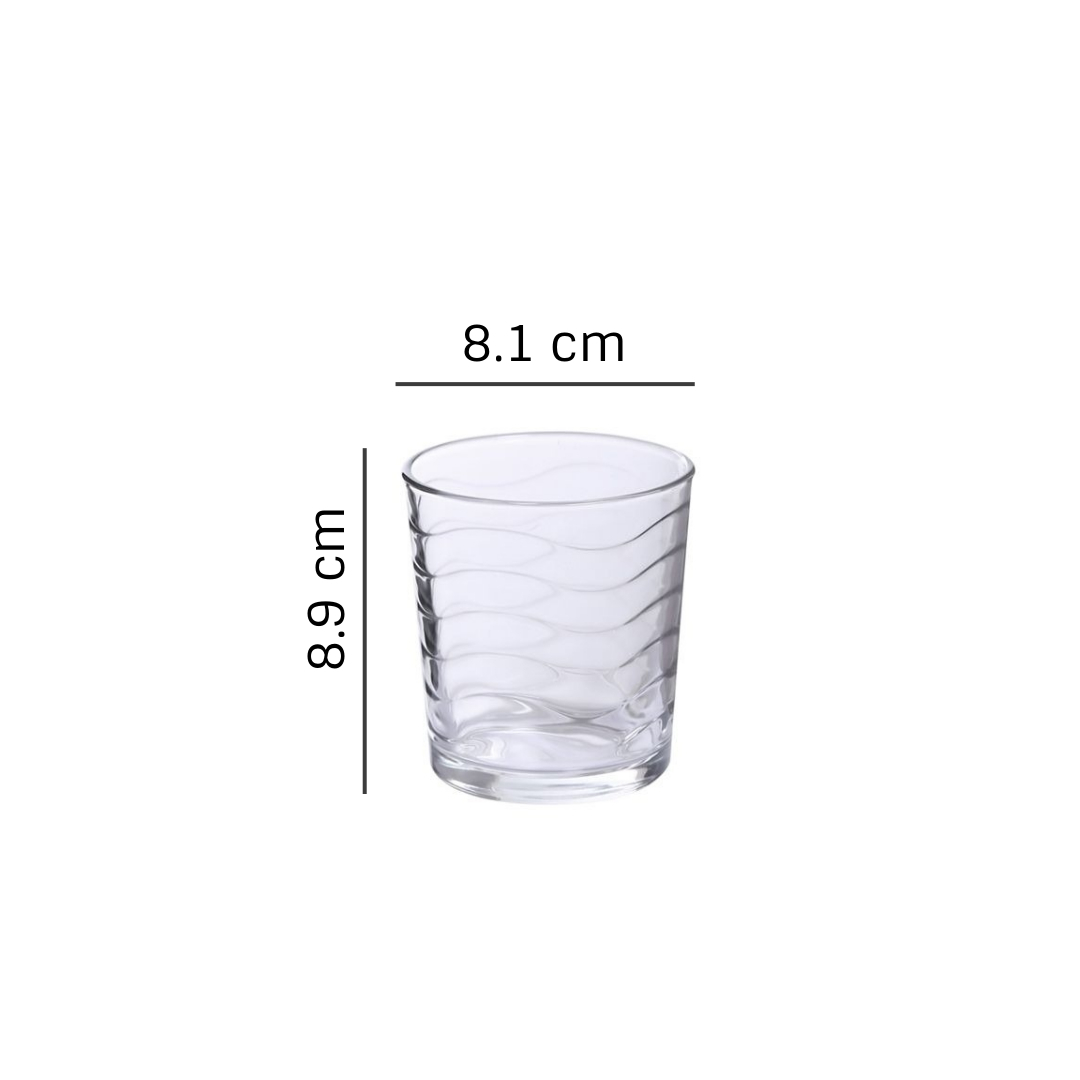 Uniglass Kyma Whiskey Glass Set 285 ML