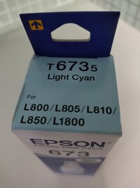 Light Cyan 70 ml Ink Bottle T6735 - 673