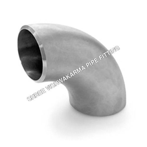 Silver Alloy Steel Pipe Elbow