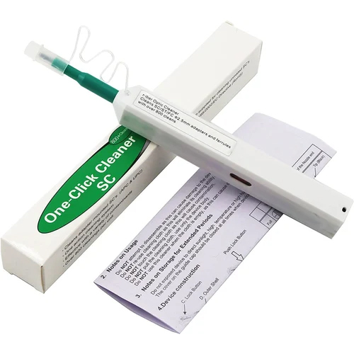 thumbnail image 2 of Fiber Optic Cleaning Kit - Cassette Cleaner For SC/FC/LC/ST Connectors With 500+ Cleans 2 of 9