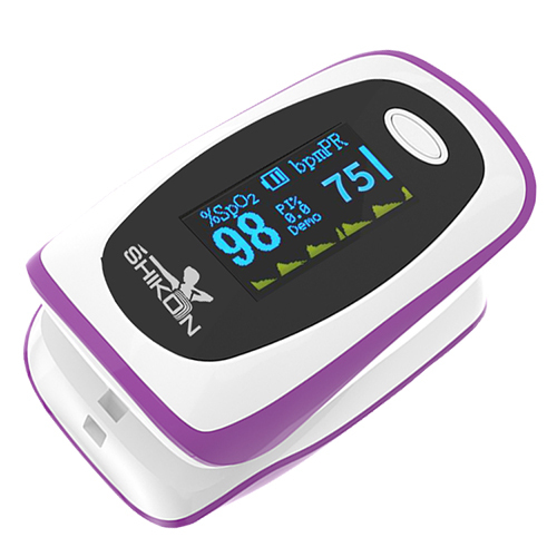 Shikon Fingertip Pulse Oximeter - Material: Plastic