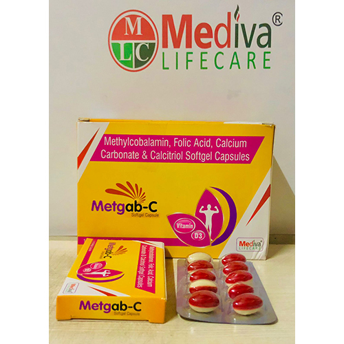 Metgab C Capsules - Storage Instructions: Dry & Cool Place